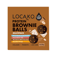 Locako Protein Brownie Ball Multipack 30g x 4 Pack
