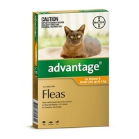 Advantage for Kittens & Cats up to 4kg 6 pack (S5)