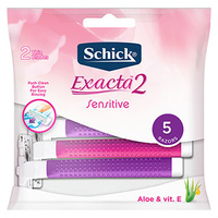Schick Exacta 2 Sensitive Disposable Razor Women 5 Pack