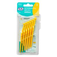 TePe Angle Yellow Interdental Brushes - 0.7mm 6 Pack