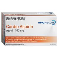 Apohealth Cardio Aspirin Tab 100mg 168 (S2)