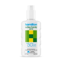 Hamilton Sunscreen Active Family Spray 50+ 200ml