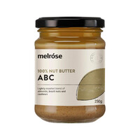 Melrose 100% Nut Butter ABC (Almond Brazils & Cashews) 250g