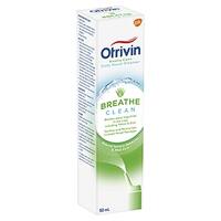 Otrivin Breathe Clean Natural Daily Nasal Cleanser with Isotonic Seawater 50mL