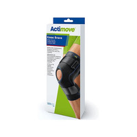 Actimove Knee Stabilizer Adjustable Horseshoe & Stays Small Black