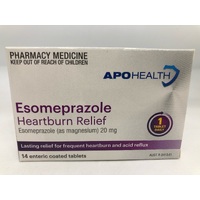 APOHealth Esomeprazole 20mg 14 Tablets (S2)