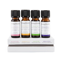 AromaWorks The Signature Oil Range 100% Pure Essential Oil Blend Gift Set 10ml x 4 Pack
