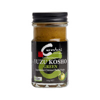 Carwari Organic Yuzu Kosho (Japanese Citrus Chilli Paste) Green Jar 60g