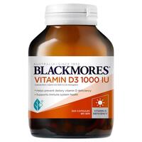 Blackmores Vitamin D3 1000IU 300 Capsules