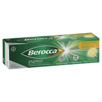 Berocca Energy Mango & Orange Flavour 15 Effervescent Tablets