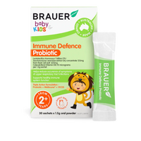 Brauer Baby & Kids Immune Defence Probiotic for Kids 30 Sachets