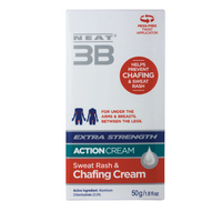 Neat 3B Action Cream Extra Strength Chaffing & Sweat Rash 50g