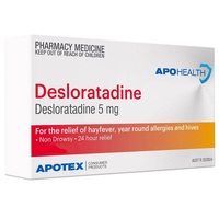 APOHealth Desloratadine 5mg 20 Tablets
