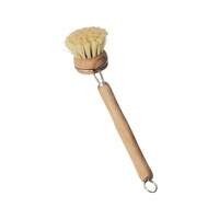 Clover Fields Wooden Dish Brush (Long Handle)