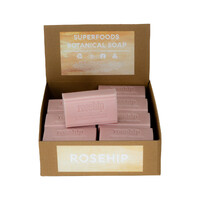 Clover Fields Superfood Botanical Rosehip Soap 150g [Bulk Buy 16 Units]