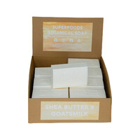 Clover Fields Superfood Botanical Shea Butter & Goatsmilk Soap 150g [Bulk Buy 16 Units]