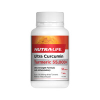 NutraLife Ultra Curcumin Turmeric 55,000+ 50 Tablets