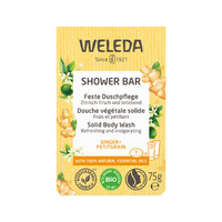 Weleda Organic Shower Bar (Solid Body Wash) Ginger + Petitgrain 75g