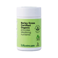 Lifestream Barley Grass Certified Organic 120 Vege Capsules