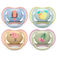 Philips Avent Ultra Air Soother 0-6 months 2-pack Assorted