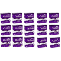 Quilton Classic White 3PLY Toilet Tissue 4 Pack [Bulk Buy 15 Units]