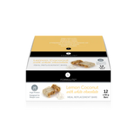 Formulite Meal Replacement 65g x 12 Bars - Lemon Coconut Flavour