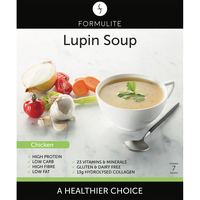 Formulite Lupin Soup Chicken Flavour 7 sachets x 35g