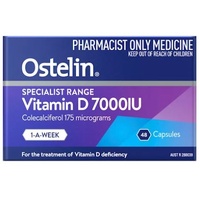 Ostelin Dietary Supplements Ost Vitamin D 7000iu 48 Capsules 