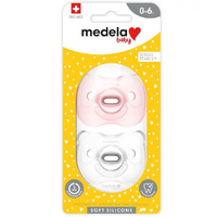 Medela Silicone Soother 0-6 Months 2 Pack