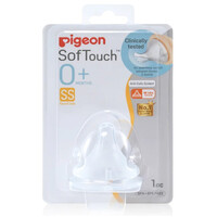 Pigeon SofTouch 3 Peristaltic Plus Teat 1 Pack