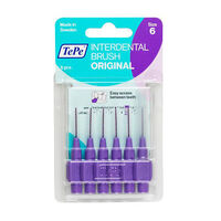 TePe Interdental Brush Original Purple 1.1mm size 6 - 6pcs