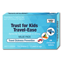 Trust for Kids Travel-Ease 24 Chewable Tablets (S2)