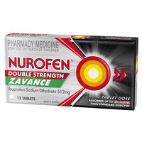 Nurofen Double Strength Zavance 512mg 12 Tablets (S2)
