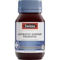 Swisse Ultibiotic Antibiotic Support Probiotic 30 Capsules