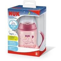 Nuk Glow in the Dark Learner Bottle 150ml - Assorted