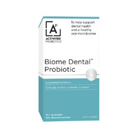 Activated Probiotics Biome Dental Probiotic Mint Sachets 1g x 28 Pack