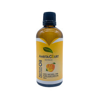 Amrita Court 100% Natural and Pure Vegetable Oil Apricot Oil Premium Grade 100ml