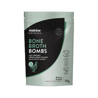 Melrose Origins Bone Broth Bombs (100% Organic Freeze Dried Chicken) x 4 Pack (Net 20g)