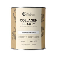 Nutra Organics Collagen Beauty (For Coffee) with Bioactive Collagen Peptides + Vitamin C Vanilla 225g