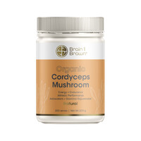 Brain and Brawn Organic Cordyceps Mushroom Natural 200g