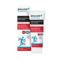 Brauer Magnesium+ Arnica Pain Relief Heat Cream 100g