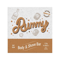 Downunder Wash Co. Rummy Body & Shave Bar Bay Rum 115g