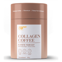 The Healthy Chef Collagen Coffee (Grass Fed Collagen + Arabica Coffee) Unsweetened 150g