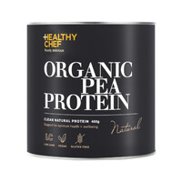 The Healthy Chef Organic Pea Protein Natural 450g
