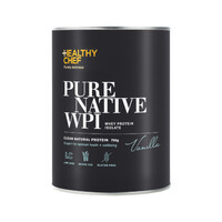 The Healthy Chef Pure Native WPI (Whey Protein Isolate) Vanilla 900g