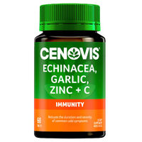 Cenovis Echinacea Garlic Zinc & C 60 Tablets