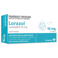 Dr. Reddy's Lorazol 10mg 10 Tablets (S2)