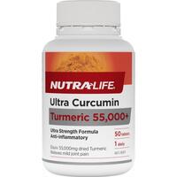 Nutra-Life Ultra Curcumin Turmeric 55000+ 50 Tablets