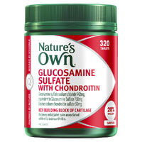 Nature's Own Glucosamine Sulfate with Chondroitin 320 Tablets