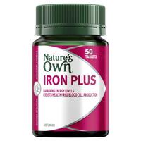 Nature's Own Iron Plus 50 Tablets